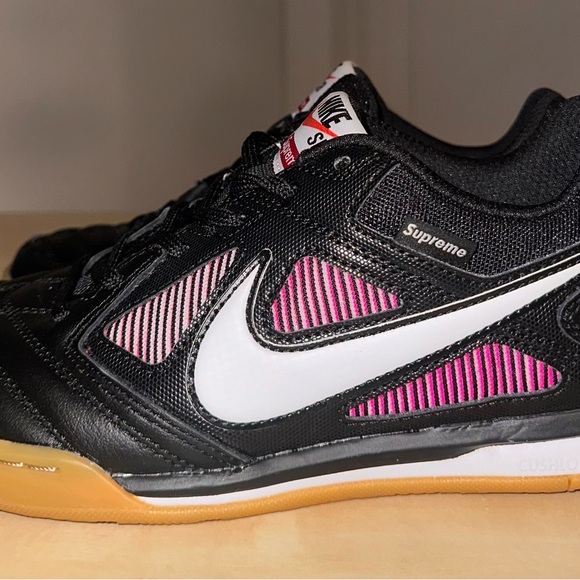 Nike SB Gato QS; Size 5.5 Mens; Black/White-Spirit Teal; SUPREME Nike SB; NEW - Picture 4 of 14